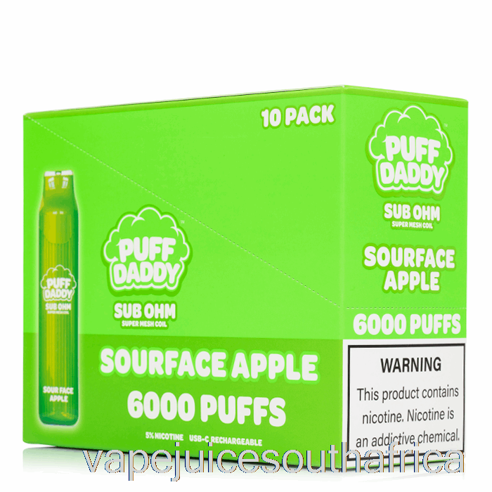 Vape Pods [10-Pack] Puff Daddy 6000 Disposable
